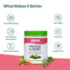Oziva Protein & Herbs Women Protein With Multivitamins | Better Metabolism Skin Hair | Mango - 500G
