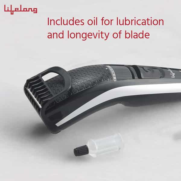 Lifelong Alpha Pro Beard Llpcm19 Trimmer For Men 90 Min Run-Time Cord-Cordless Use