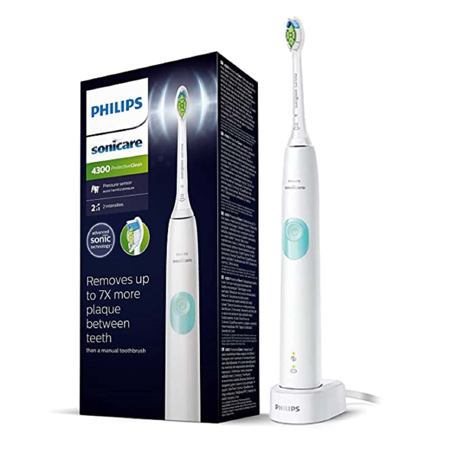 Philips Sonicare Protective Clean Sonic Electric Rechargeable Toothbrush Hx6807/24