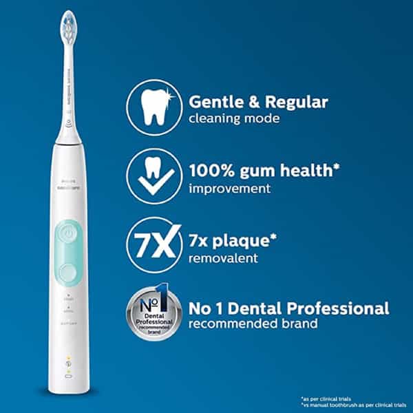 Philips Sonicare Protective Clean Sonic Electric Rechargeable Toothbrush Hx6807/24