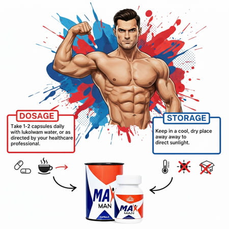 Cipzer Maxx Man Capsules 10 Pills | Supports Mens Vitality| Strength & Hormonal Wellness