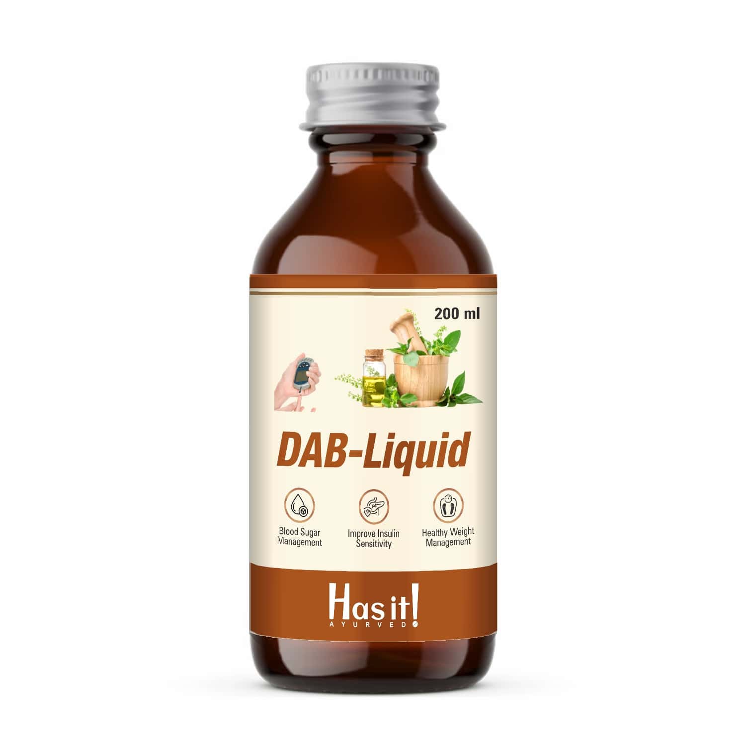 Has It Dab Liquid|Anti Diabetic Liquid|Helps In Controlling You Blood Sugar Level 450ml