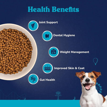 Carniwel Fresh Lamb Adult Dry Dog Food 3 Kg | Natural Ingredients Small Dog