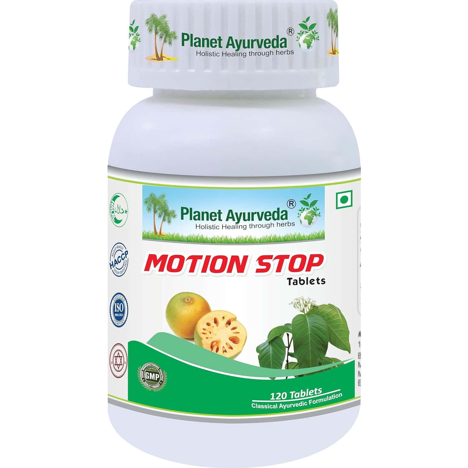 Planet Ayurveda Motion Stop - 120 Tablets