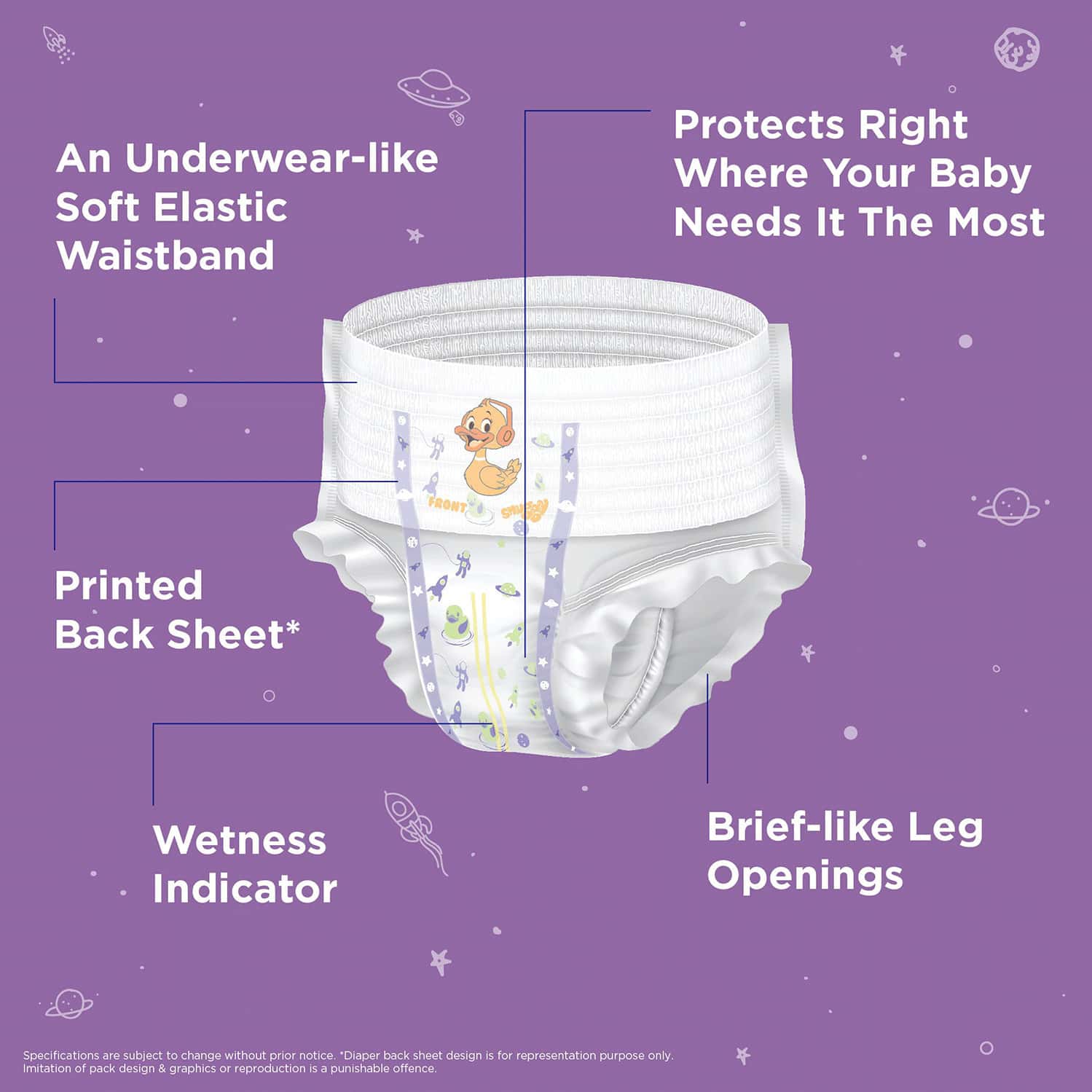 Buy SNUGGY BABY DIAPER PANTS EXTRA LARGE 28 COUNT (PACK OF 1 ) Online