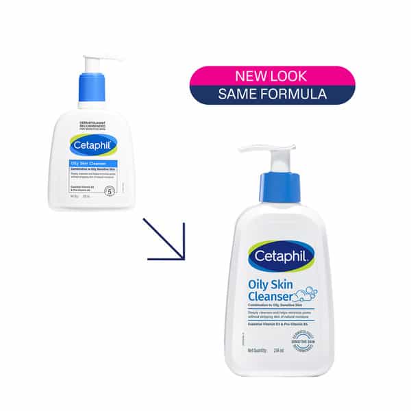 Cetaphil Oily Skin Cleanser | Combination To Oily & Sensitive Skin | 236 Ml