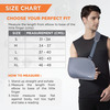 Vissco Arm Pouch Sling (Mild Support)| Provides Support To The Shoulder & Arm - Medium(Grey)