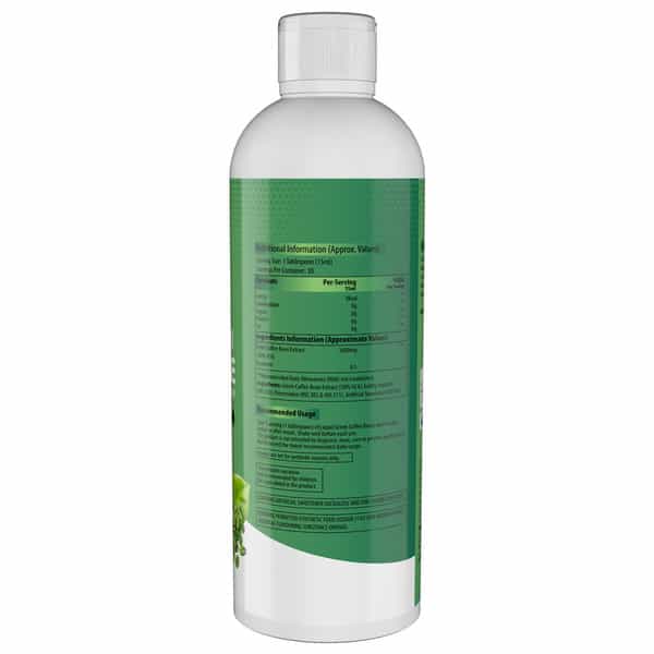 Naturyz Triple Strength Green Coffee Fat Burner & Weight Loss Supplement (Orange Flavour) (450 Ml)