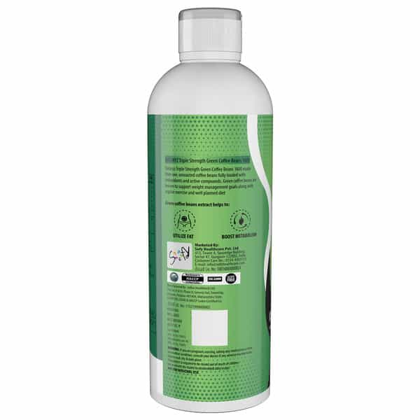 Naturyz Triple Strength Green Coffee Fat Burner & Weight Loss Supplement (Orange Flavour) (450 Ml)