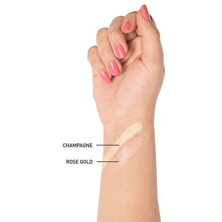 Myglamm Pose Hd Highlighter Duo-Champagne | Rose Gold
