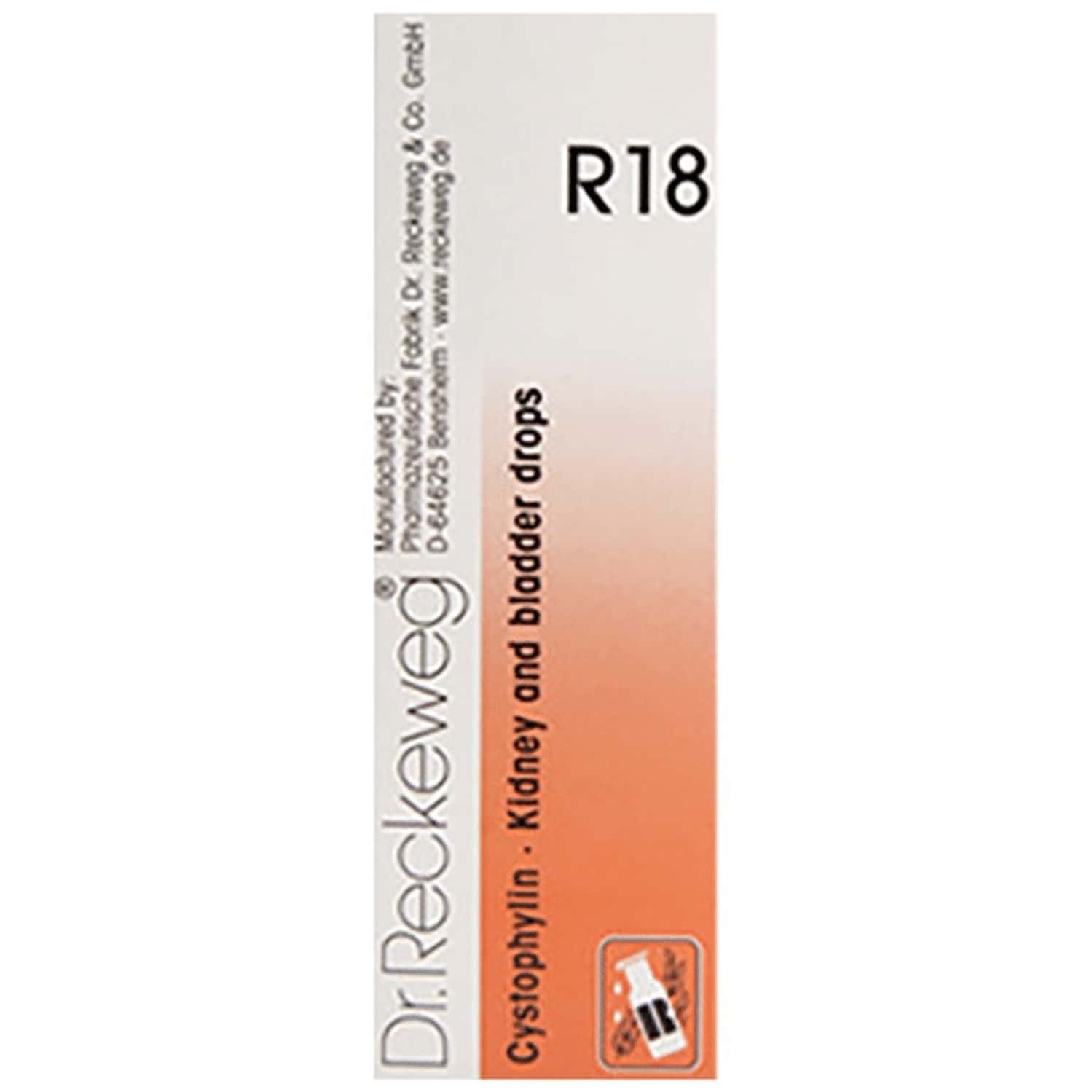 Dr. Reckeweg R18 Kidney And Bladder Drops 22 Ml