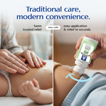 Woodwards - Tummy Roll-On |100% Ayurvedic| Efective Releif From Colic | Indigestion And Gas - 40Ml