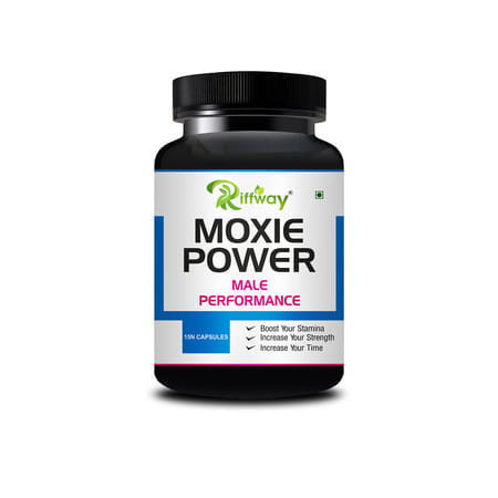 Moxie Power Capsules For Helps To Recover Herbal Muscles Energy & Strength (15 Capsules)
