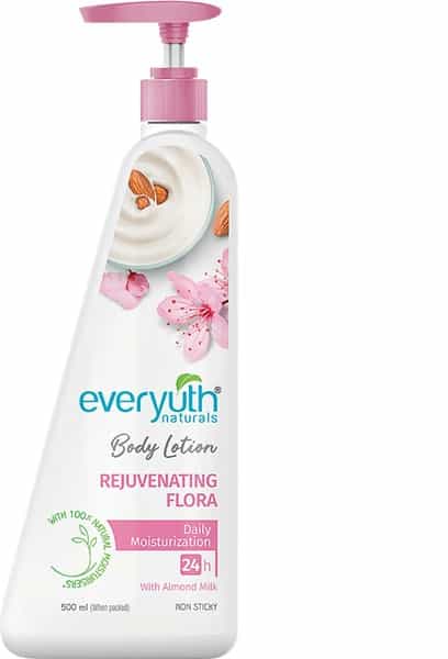 Everyuth Naturals Body Lotion Rejuvenating Flora 500Ml
