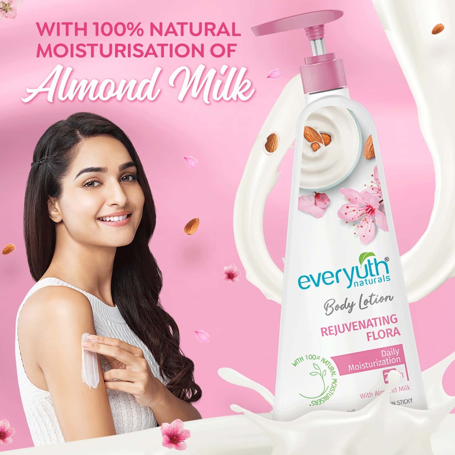 Buy EVERYUTH NATURALS BODY LOTION REJUVENATING FLORA 500ML Online & Get