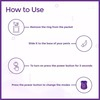 Skore Vybes Vibrating Ring Body Massager For Him & Her | Rechargeable| Waterproof