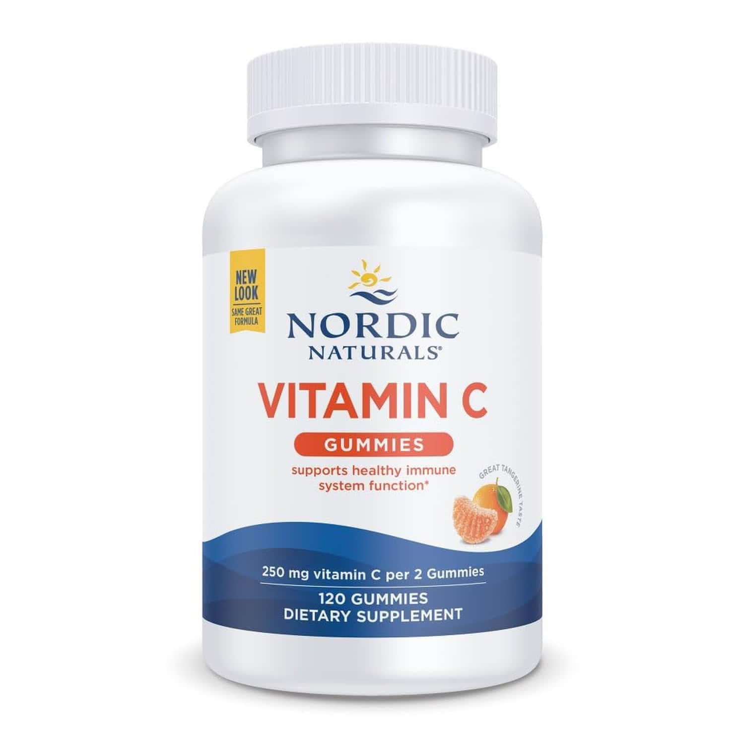 Nordic Naturals Vitamin C Gummies | Tart Tangerine 120 Gummies