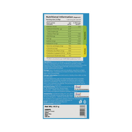 Good Monk Slimbiotics Weight Loss For Women & Men | Boosts Metabolism | 30 Day Pack
