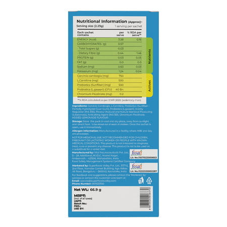 Good Monk Slimbiotics Weight Loss For Women & Men | Boosts Metabolism | 30 Day Pack