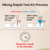 Once Rapid Hbsag Diy Home Detection Kit | Instant Blood Test Kit | Easy To Use With Instant Results