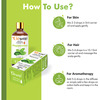 Pack Of 2 Peppermint Essential Oil & Jojoba Carrier Oil - 100% Pure & Natural Oil