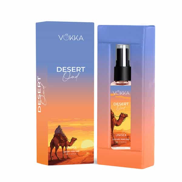 Vokka Pocket Perfume Desert Oud 8Ml | Luxury Eau De Parfum Long Lasting Perfume For Men & Women