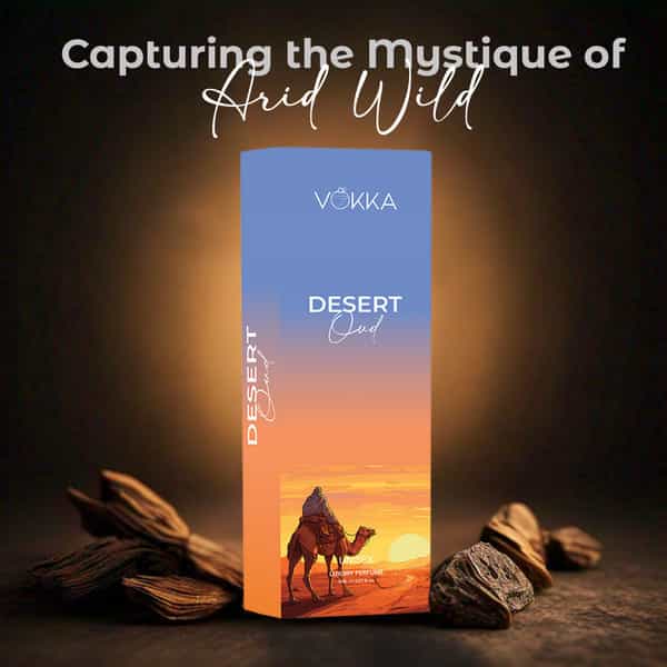 Vokka Pocket Perfume Desert Oud 8Ml | Luxury Eau De Parfum Long Lasting Perfume For Men & Women