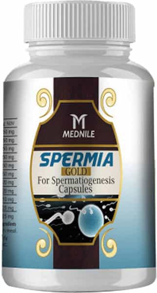 Mednile Spermia Gold Capsule For Strength Stamina & Power Boost(60 Capsule)