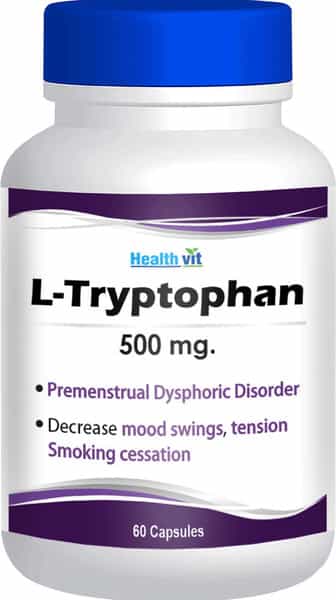 Healthvit L- Tryptophan 500 Mg - 60 Capsules