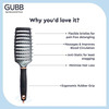Gubb Vent Brush With Pin Elite