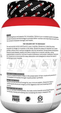 Scitron Glutamine Powder - 250 G