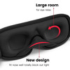 Besafe Forever Mesh Sleeping Eye Mask For Men/Women Eye Cover/ Blind Black L