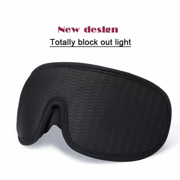 Besafe Forever Mesh Sleeping Eye Mask For Men/Women Eye Cover/ Blind Black L