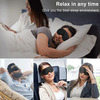 Besafe Forever Mesh Sleeping Eye Mask For Men/Women Eye Cover/ Blind Black L