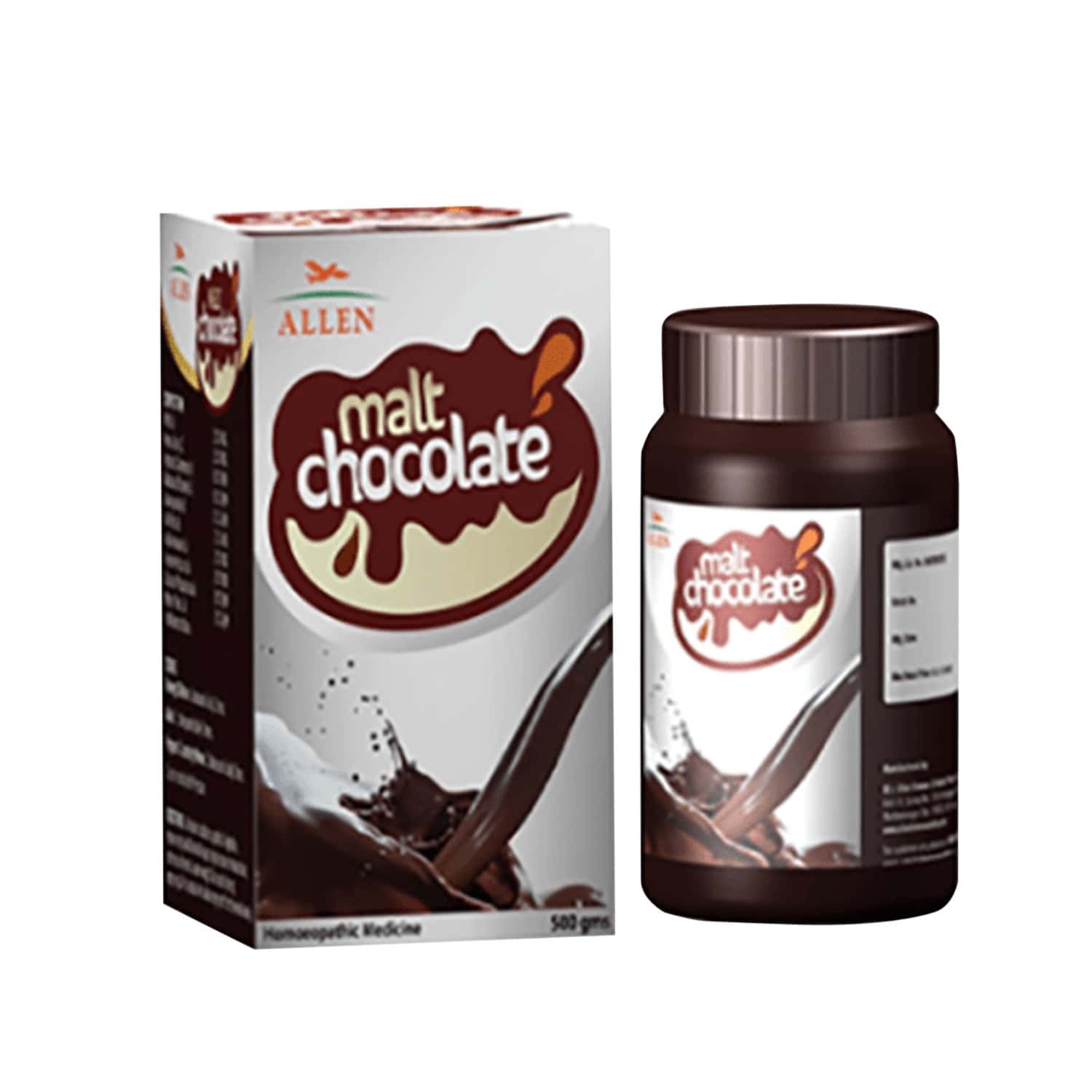 Allen Laboratories Chocolate Malt Improves Digestion And Vigour 500 Gm