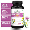 Nutrazee Milk Thistle Extract (80% Silymarin) With Dandelion 60 Vegan Capsules