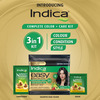 Indica Easy 3 In 1 Care Kit,10 Minutes Shampoo Hair Color Free Conditioner 6Ml,Serum-2.5Ml,Black