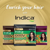 Indica Easy 3 In 1 Care Kit,10 Minutes Shampoo Hair Color Free Conditioner 6Ml,Serum-2.5Ml,Black