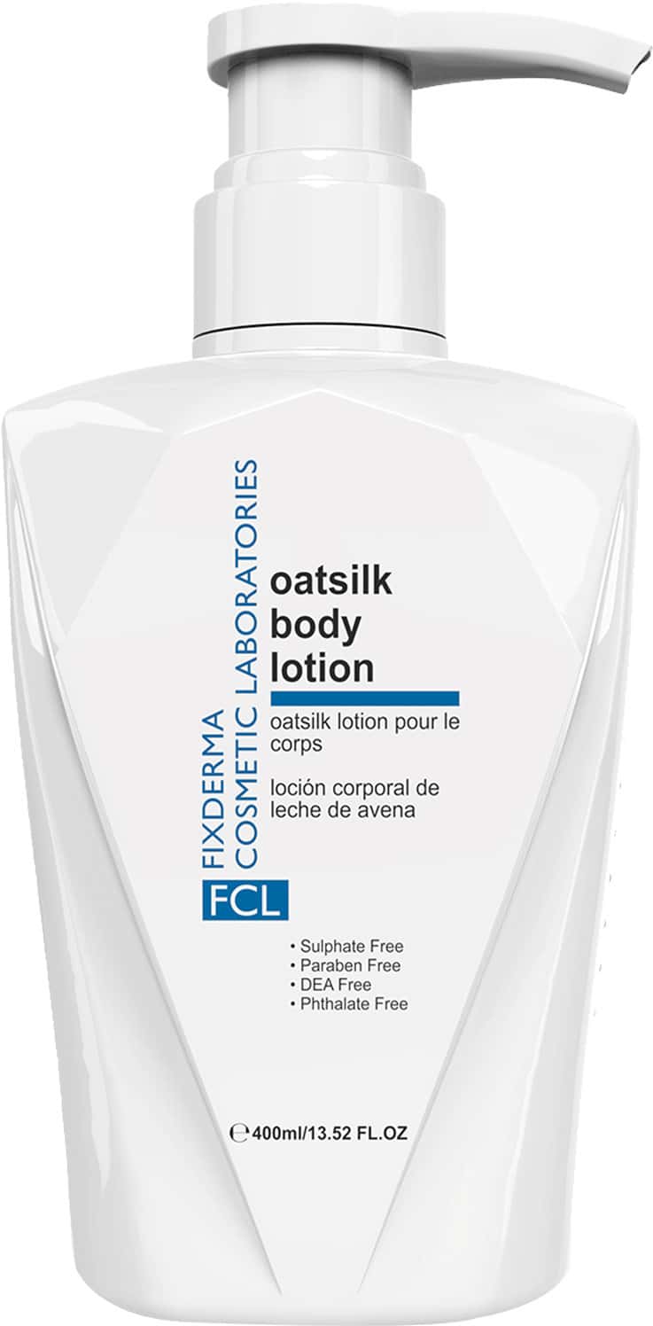 Fcl Oat Silk Body Lotion For Binding Moisture To The Skin's Cells.