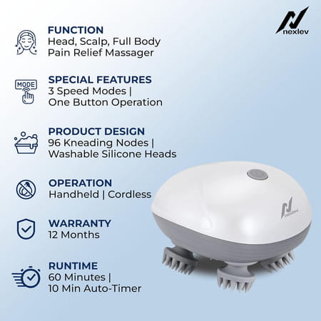 Nexlev Scalp Massager Hm-01