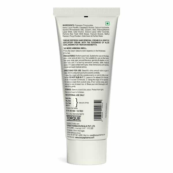 Refresh Aloevera Hair Removal Pack Of 2 | 60Gm Each