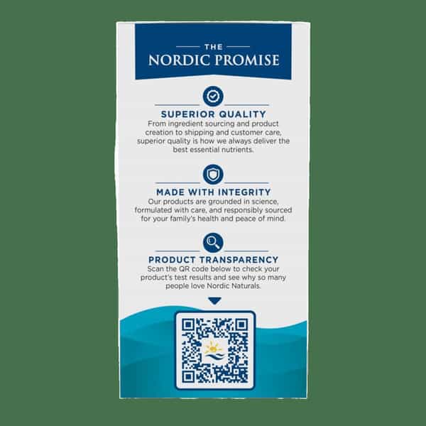 Nordic Naturals Ultimate Omega | Adults | Omega 3 Lemon | 1280Mg 120 Softgels