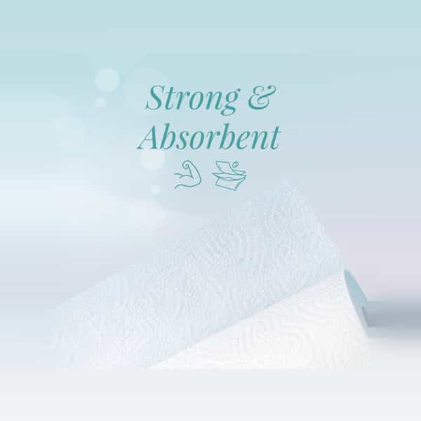 Origami Extra Thick Reusable Kitchen Towels 23 Cm X 25 Cm - 1 Ply - 25 Sheets