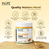 Inlife Fenugreek Fibre Powder | Digestive Health Gut Cleanse High Fiber & Weight Management - 150G
