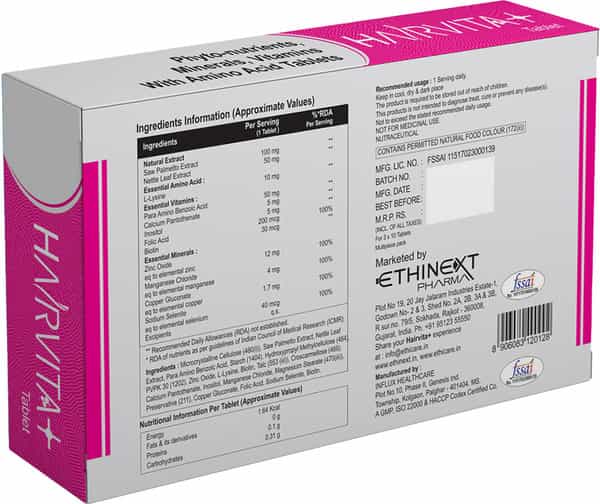 Hairvita Plus Tablet - 30 Tabs