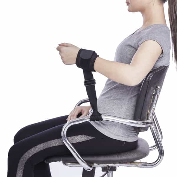 Vissco Patient Restrainer Strap | Ensures Safety By Locking Harmful Movements (Black) - Universal