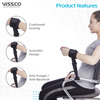 Vissco Patient Restrainer Strap | Ensures Safety By Locking Harmful Movements (Black) - Universal