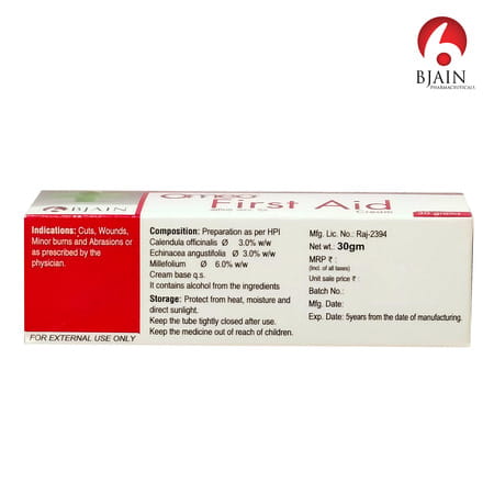 Bjain Omeo Homeopathic First Aid Cream- 30gm