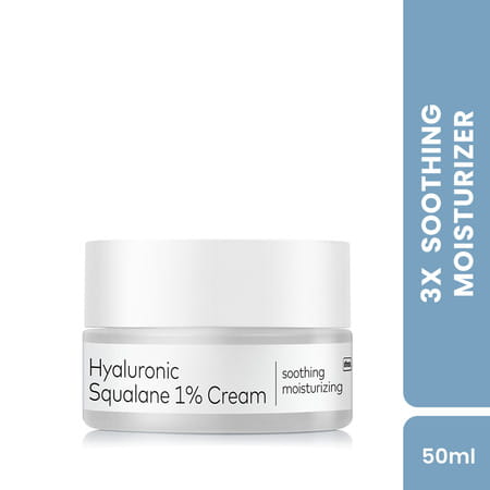 The Face Shop Alltimate Hyaluronic Squalane 1% Cream Korean Day & Night Hydrating Moisturizer - 50ml