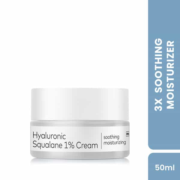 The Face Shop Alltimate Hyaluronic Squalane 1% Cream Korean Day & Night Hydrating Moisturizer - 50Ml